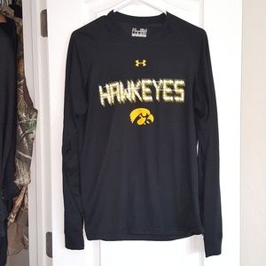 Men's Iowa Hawkeye Under Armour Longsleeve